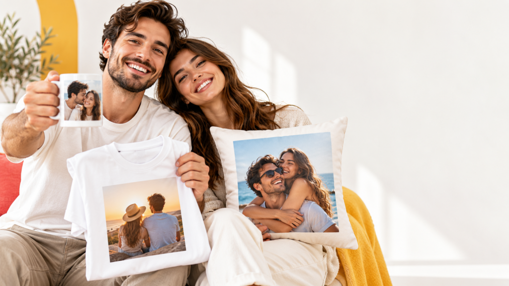 Lifestyle φωτογραφία με προσωποποιημένα δώρα